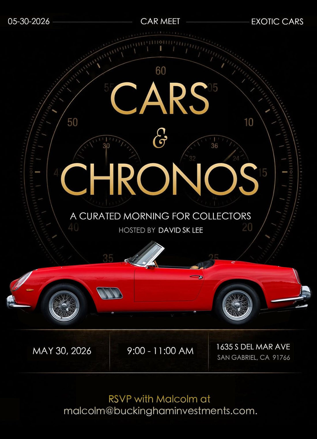 Cars & Chronos - San Gabriel, CA